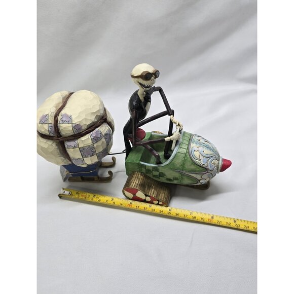 Disney Jim Shore Nightmare Before Christmas "Christmas Delivered" BROKEN BOW TIE - Picture 8 of 16